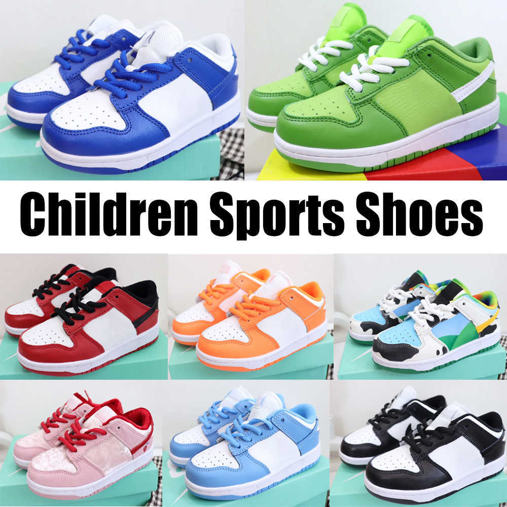 

Kids Low Dunks Running Shoes Boys Chunky Black White Triple Pink Girls Outdoor Trainers Sneakers