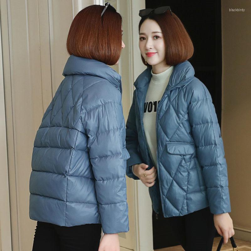 

Women's Trench Coats Fashion Winter Jacket Women Parkas Down Cotton Warm Padded Parka Female Casual Coat Outwear P937, Black