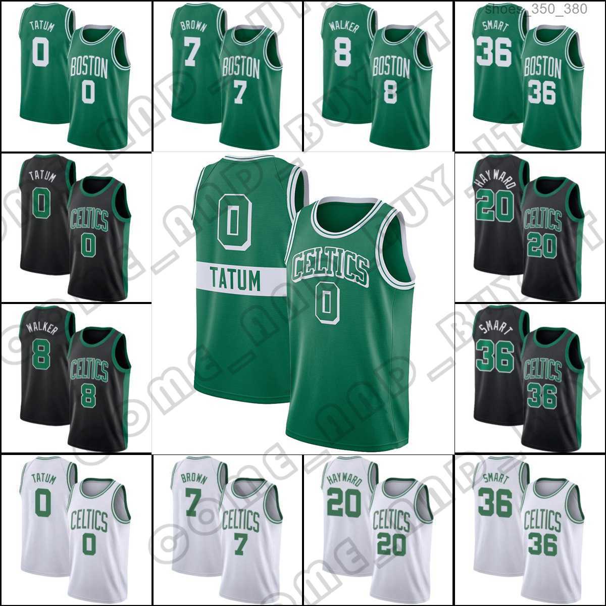 

Jayson 0 Tatum Basketball Jersey 33 Bird Marcus 36 Smart Jaylen 7 Brown 75th Anniversary 2022 City Uniform, Men