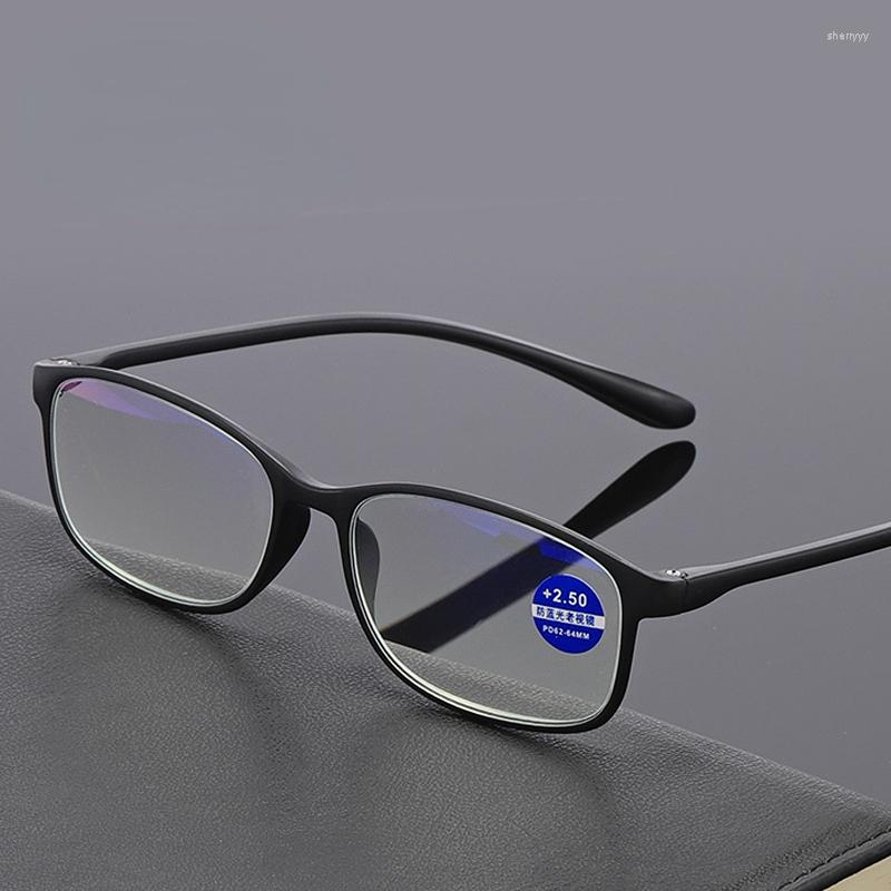 

Sunglasses Men Reading Glasses Ultralight Presbyopic 2023 Anti-blue Light Eyewear Anti-reflective TR90