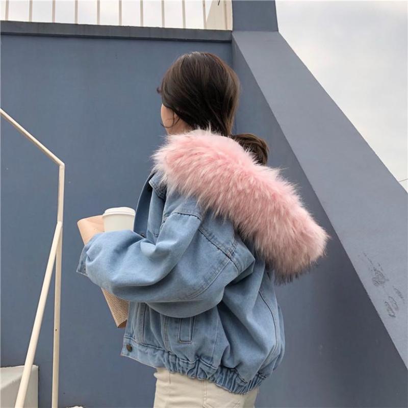 

Women' Jackets Chaquetas Mujer Invierno 2023 Winter Warm Clothes Korean Fashion Parka Down Jacket Woman Hooded Long Sleeve Plus Size Coat W, Blue