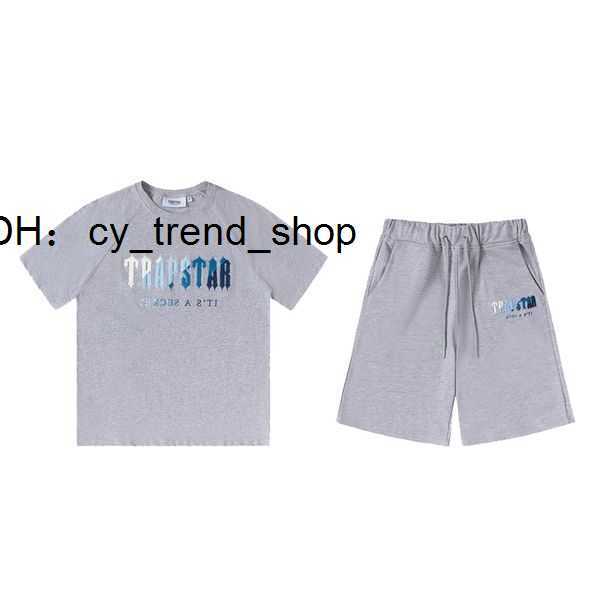 

Men's T-shirts Trapstar t Shirt Designer Shirts Print Letter Luxury Black and White Grey Rainbow Color Summer Sports Fashion Cotton Cord Top Short Sleeve Size s  l xl 51