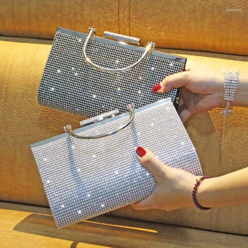

Evening Bags Diamond-encrusted Handbag Socialite Rhinestone Dinner Bag Dress Makeup Ladies Clutch Crossbody, 03