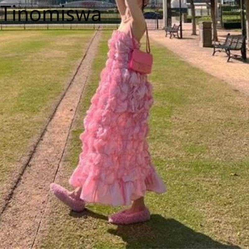 

Casual Dresses Tinomiswa Solid Color Folds Spaghetti Strap Dress Women High Street Temperament Slim Waist A-line Big Swing Robe Femme, Short dress