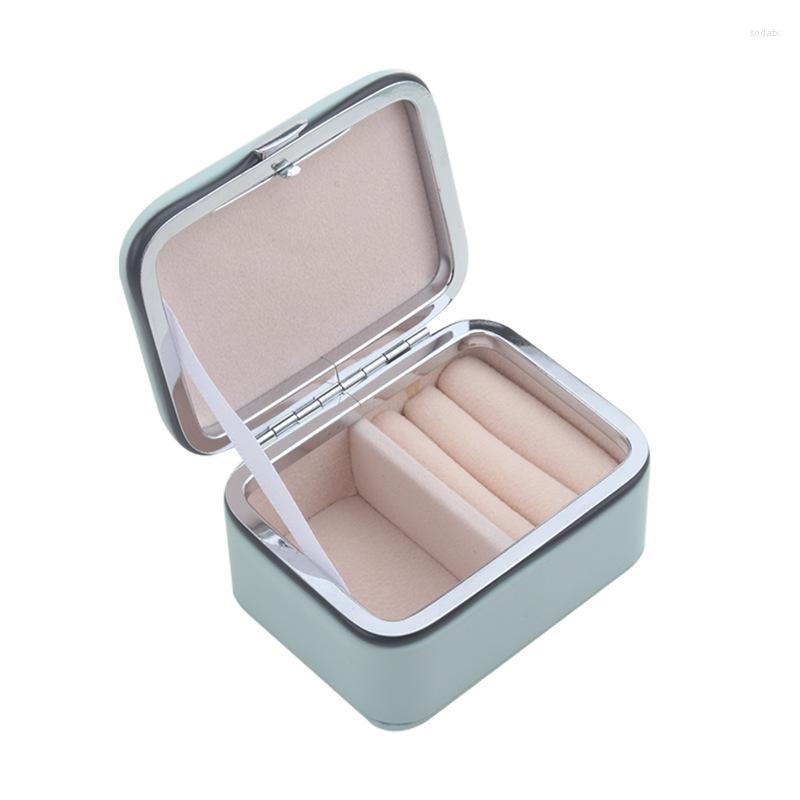 

Jewelry Pouches Fashion Mini Small Holder Boxes Portable Casual Travel Cases Bracelet Necklaces Earrings Rings Storage Organizer