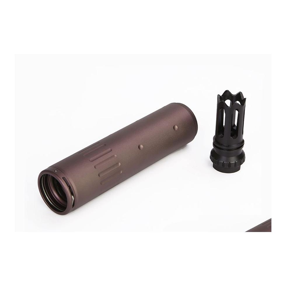 

Others Tactical Accessories Suppressor Quick Detach Barrel Extension For 14Mm Thread Airsoft Gel Blaster Decoration Device Ar15 Cqb Dhevy, As show