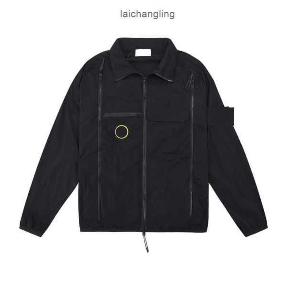 

Men's Jackets Topstoney Designer Island Armband Washed Half-zip Pullover Tide Stone Sgmu, 11