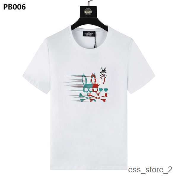 

Psycho Bunny Men t Shirt Designer American Fashion Brand s Free Transportation s Size M--xxxl 10 PXQB