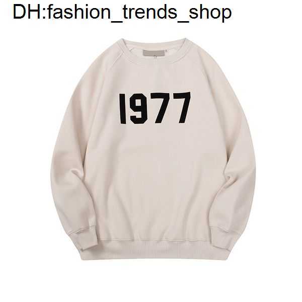 

1977 Designer Essen Hoodies Hoody Men Essentail Pullover Sweatshirts Oversized Clothing Tops Quality Mens Womens Hooded Jumper Refflective Letter Print 91