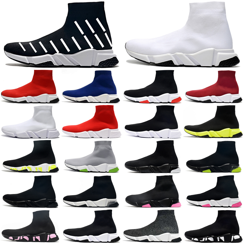 

Designer Ankle boots sock boot Running shoes Platform Mens Womens knit Speed 1.0 Runner socks shoes Sneakers Trainers Walking Jogging paris 36-45, 31