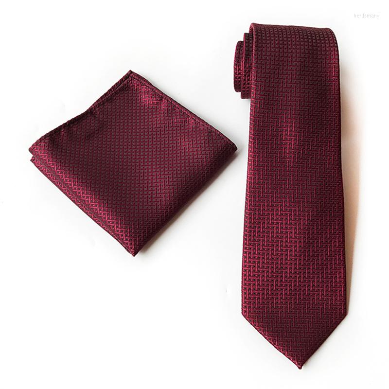 

Bow Ties Corbatas Con Panuelo Para Hombre Casual Business Blue Pink Red Small Lattice For Men Accessoire Costume Homme Necktie Boda