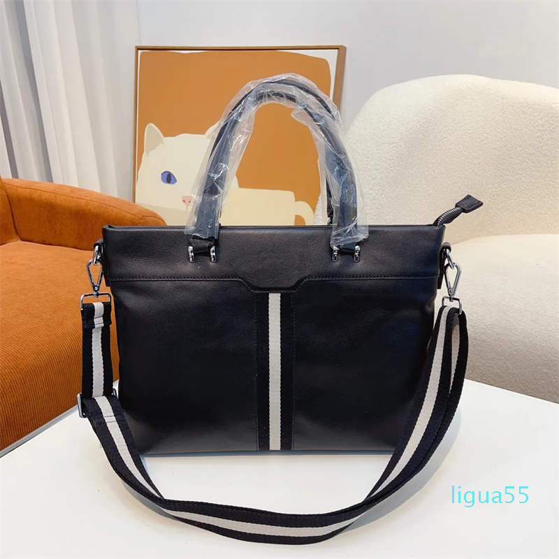 

2023-laptop bags designer laptop bag briefcases shoulder Crossbody handbags mens Fashion Casual retro handbag briefcase, Bam01 37*6*28cm