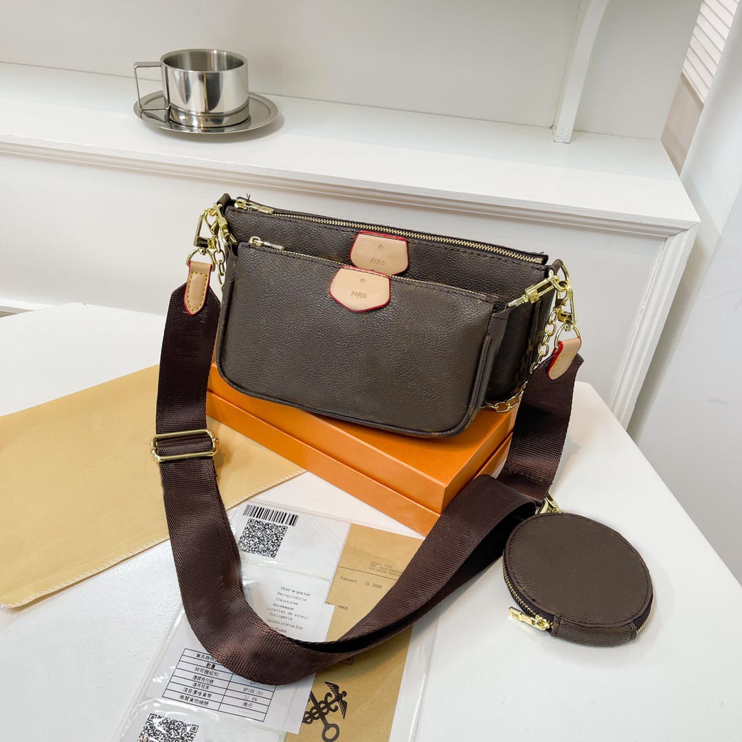 

Designers Purse Woman Chain Shoulder Bag CrossBody bags Luxury Purses Pochette Ladies louisity Handbag vuton Messenger Bags With Original Box, Pink