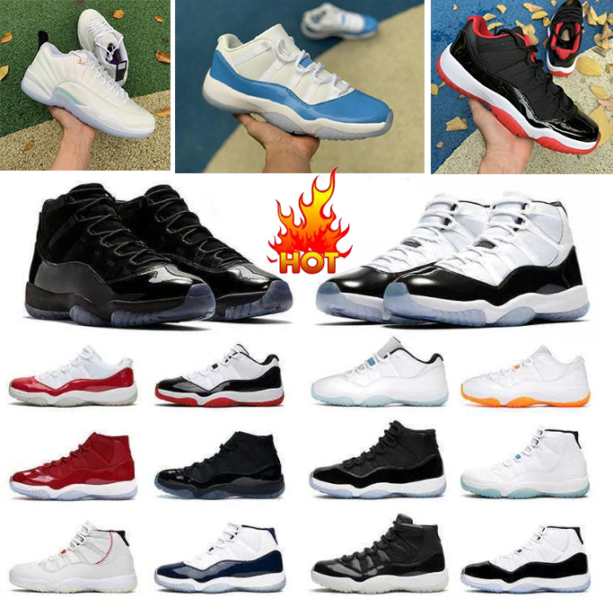 

11 11s low Men Women Basketball Shoes cool greys Cherry UNC Bright Citrus Gamma Legend blue Bred Concord Space jam Mens Jubilee Platinum, Grey
