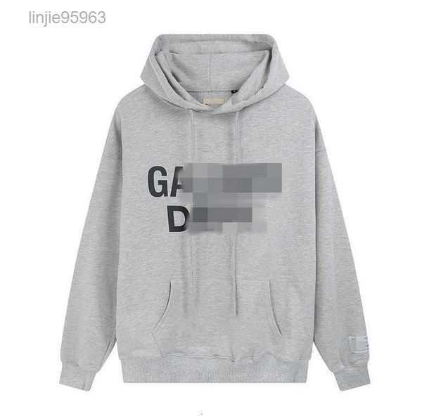 

Men Hoodie Designer Gall Dep Cotton Hoodiy Unisex Oversize Casual Leisure Fashion Classic Print High Street Pure Terry Men' C16l 2HRSZ, Black