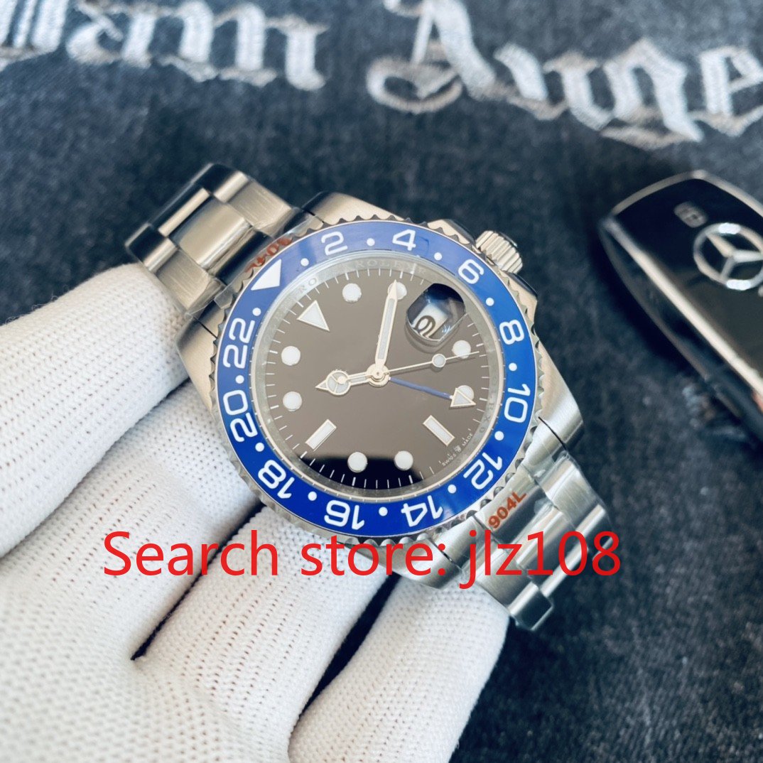 

Mechanical Watch, Three Pin Submarine Series, Fully Automatic Mechanical Movement, Three Bead Steel Band, Sapphire Mirror, Casual and Fashion,qq