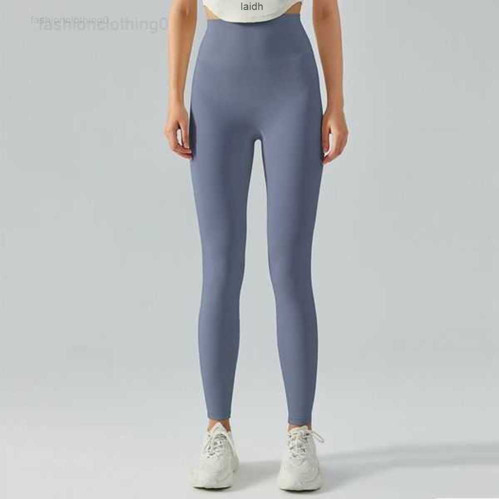 

2022 Alos Yoga Pants High Elastic Nude Feeling Peach Hip No Embarrassment Thread Closing Double Sided Brushed Sports Fitness Tj0r, 0018