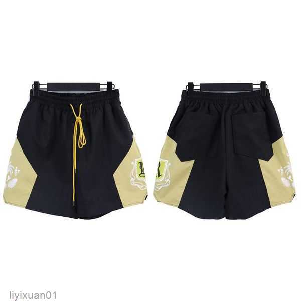 

2023 Rhude Shorts High Quality Women Designer Summer Fashion Quick Drying Streetwear Casual Hip Hop Beach Sportswear Mens Short Pants Eur Size S-xl 6 1WKY, 19