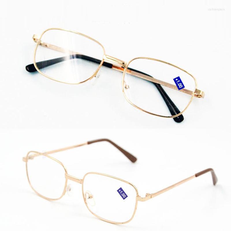 

Sunglasses Women Men Metal Frame Reading Glasses Vintage Gold Color Prescription Presbyopia Eyeglasses Hyperopia Eyewear Diopter 0 To 4.0