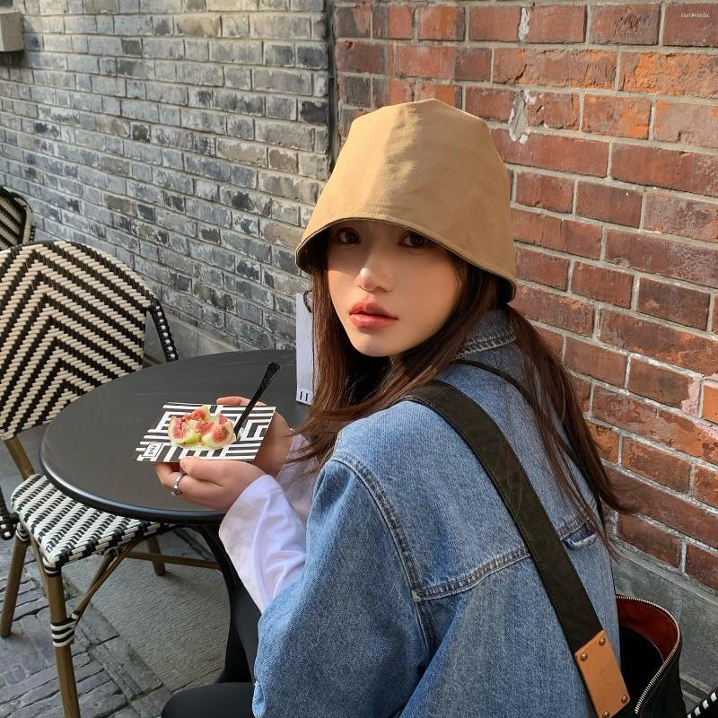 

Berets Unisex HIGH QUALITY Women Bucket Fishing Hats Qualit Hat Sun Outdoor Cap Fisherman HZ03, Black