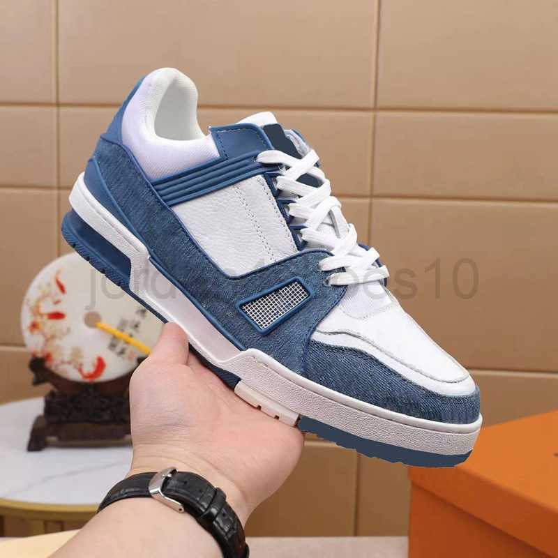 

Sky Blue Designer Trainer Sneaker 2023 Casual Shoe Luxury Designers Leather Sneaker 13 Colors Velvet Suede Outdoor Trainers 5.0, Style 8