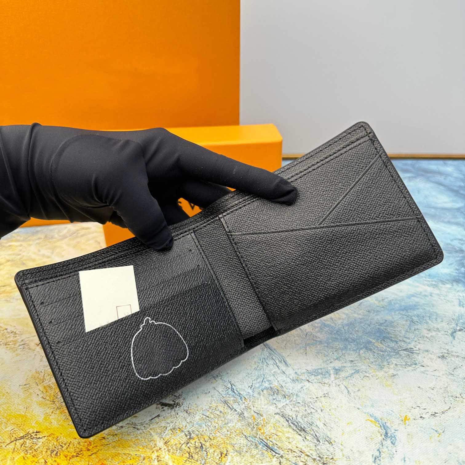 

popular 63144 Designer women Wallet men wallet card holder High quality Canvas purse Parisian style pocket Credit cardholder 11x7cm, Customize