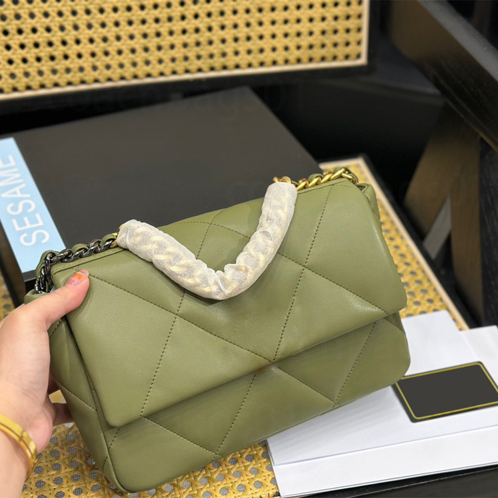 

23 Shoulder Bag Sheepskin embossed letter three-dimensional printing bag Designer Handbag Top Quality Underarm Bag multicolour with box C19, Red