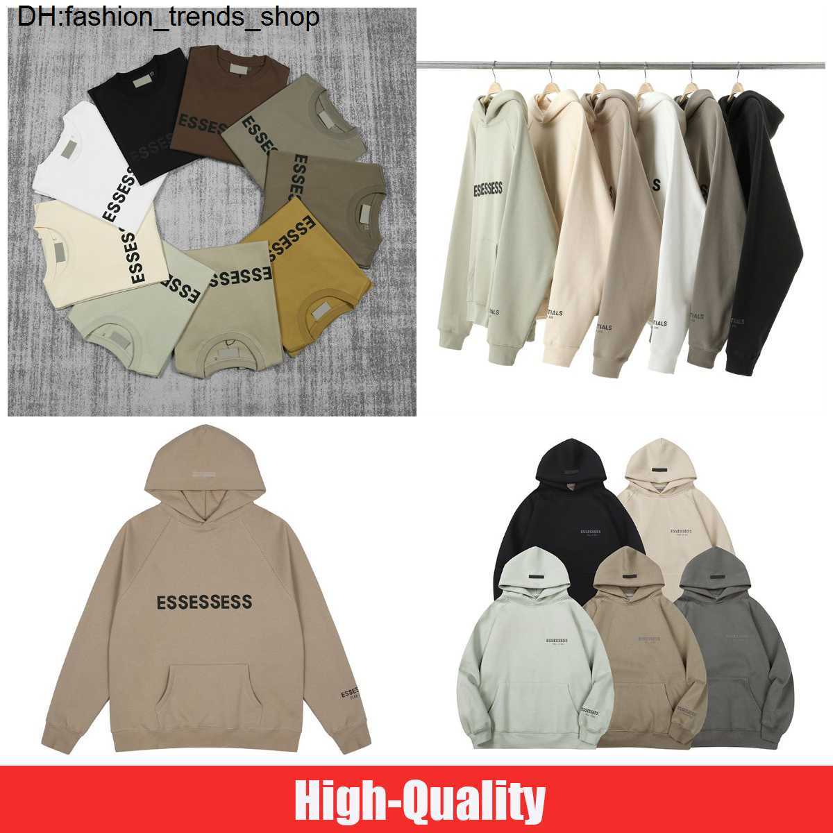 

Designer Hoodies Womens Mens Essent Fashion Loose Essenail Sreewear Sweashirs Tops Clohing Essen Lovers High Sree Shir Casual Shir1, 24
