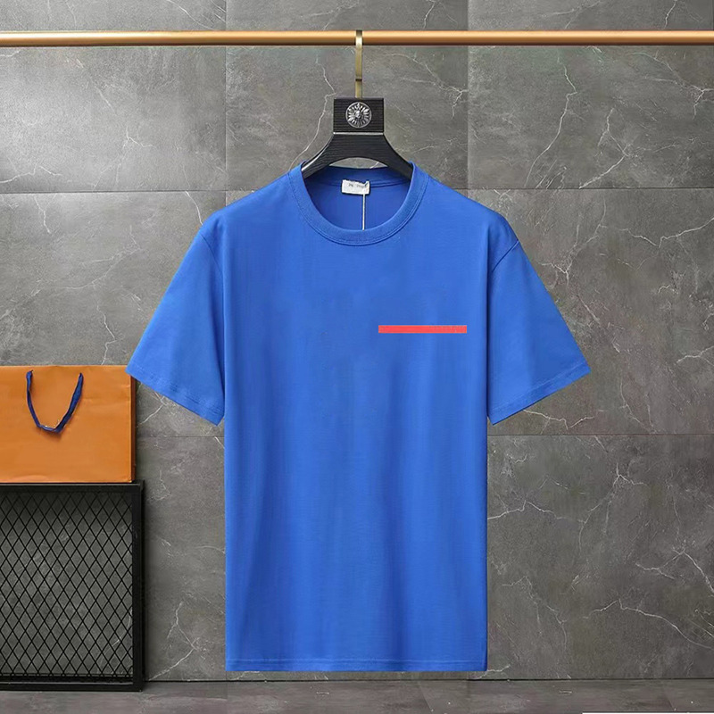 

Top Quality Cotton Tees Designer Mens t shirt Women luxury new triangle T Shirts fashion Short sleeve classic Pure cotton comfortable summer clothes size S-3XL