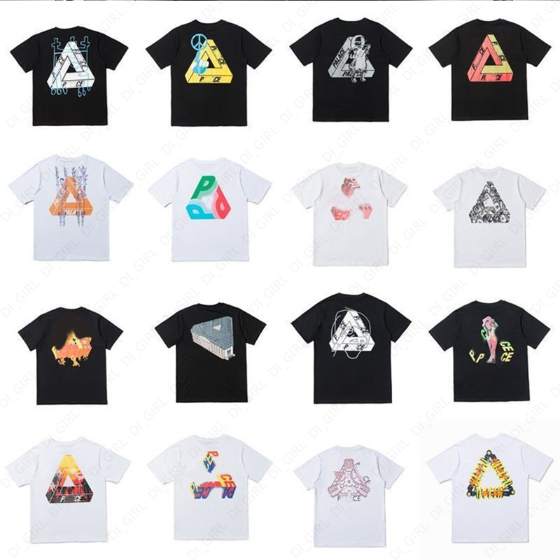 

Designer Classic Letter T shirt Fahion Triangle Short Sleeves Summer Trendy Tshirt Mens Womens Loose Tshirts Hip Hop High Street Tees