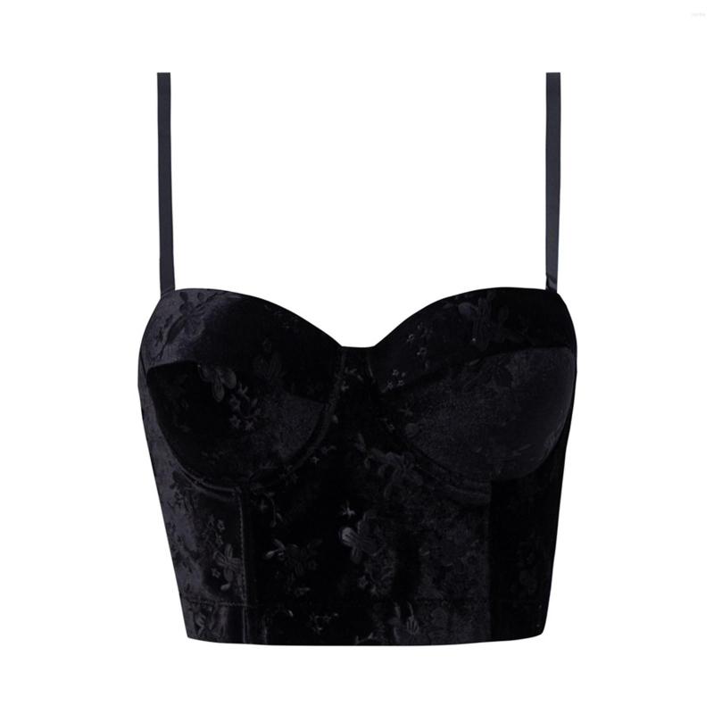 

Women' Tanks Women' Sexy Fashion Lace Sense Small Vest Outer Corset, Black