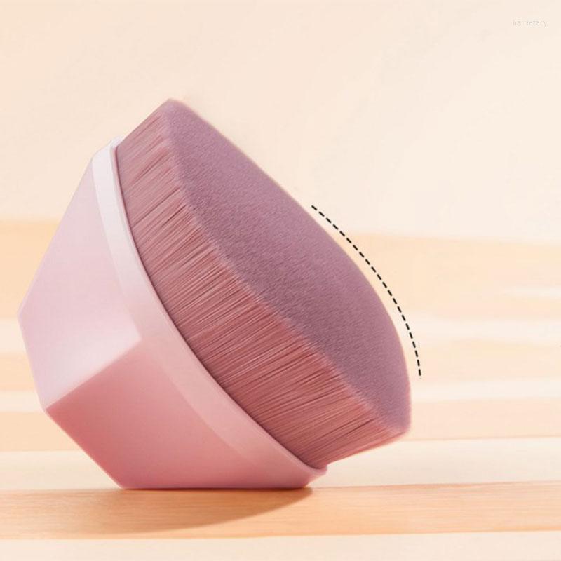 

Makeup Brushes Portable Arc Foundation Brush Flat Top BB Cream Blush Soft Face Hexagon Professional Beauty Cosmetics Accessories