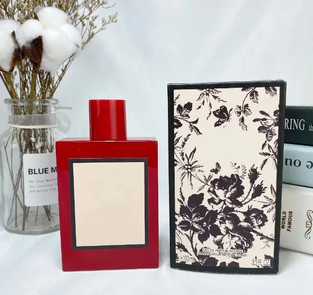 

parfum designer perfume cologne perfumes fragrances for women Charming perfume Bloom Flowers 100ml Black Green pink red Flowers Eau de Toile