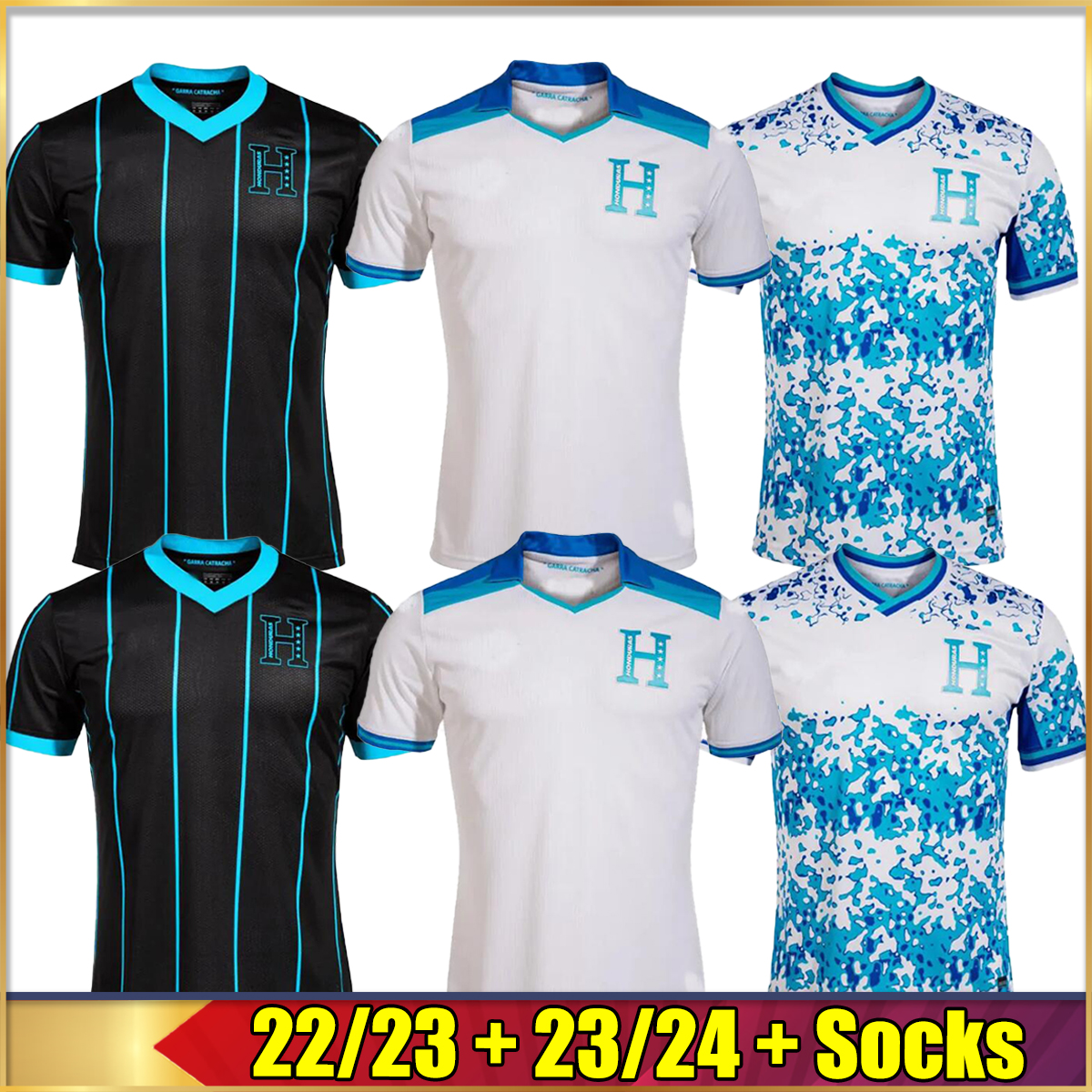 

23 24 RODRIGUEZ Honduras National Team Soccer Jerseys CARLOS Jerseys de futbol LOZANO QUIOTO GARCIA Home Away 2023 2024 Mens top Football Shirts World Preliminaries, 02 23/24