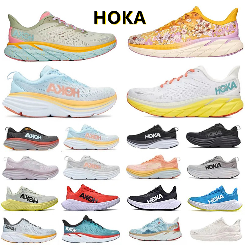 

Hoka One CARBON X2 Casual Shoes Clifton 8 Bondi Kawana Challenger ATR 6 training Sneakers Accepted lifestyle Shock absorption Designer hokas Womens Men Hiking Shoes, Color#36