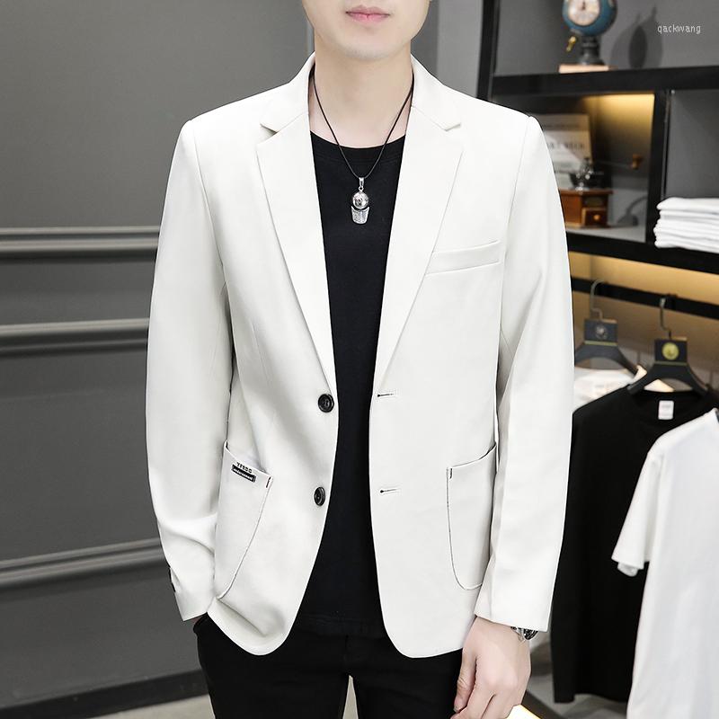 

Men's Suits 2023 Slim Fit Blazer Nightclub Young Handsome Wedding Party High Quality For Men Masculino, Black