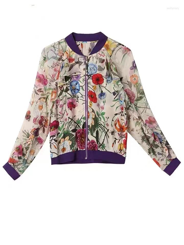 

Women' Jackets Fashion Zc9904 Women Coats & 2023 Runway Luxury European Design Party Style Women' Clothing, Purple