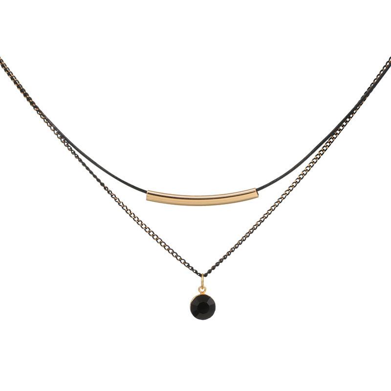 

Pendant Necklaces QWC Fashion Multi-layered Short Necklace For Women Ladies Clavicle Chain Simple Punk Party Anniversary Trendy Jewelry