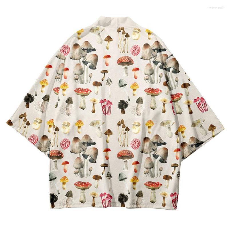 

Ethnic Clothing High Quality Adult Shirt Loose Short Sleeve Blouse Japanese Yukata Kimono Top Asian Samurai Haori Cardigan Oversize