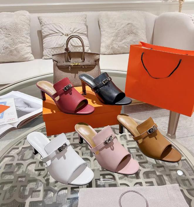 

Santorini Sandals Designer Candy sandal Roman heels sandals H familys womens Leather Fashion Cute sandal ladys sexy Lock sandal Size35-42, Color6