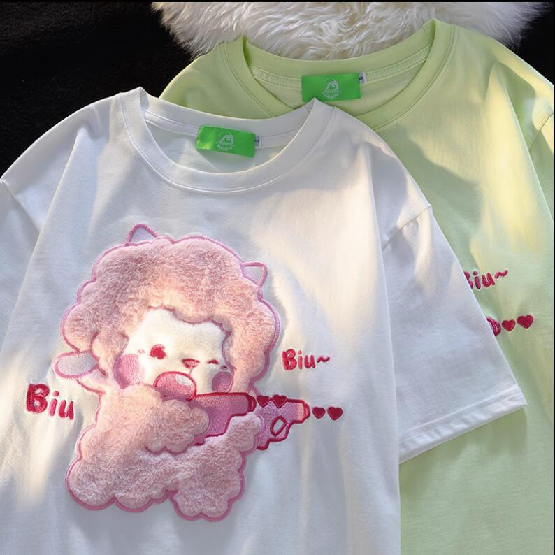 

M- t shirt TOPS TEES Women's men's sweat T-Shirts Embroidery hoodies pants bags polos style8