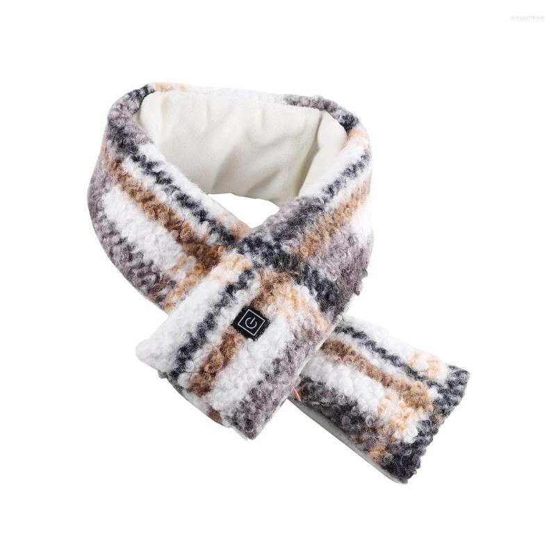 

Scarves Woman Man Unisex Winter Electric Scarf Portable Heating Fashion Neck Warmer Heated Indoor Outdoor Activity
