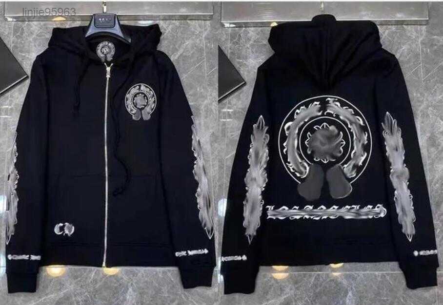 

Fashion Men's Jackets Designer Zipper Sweatshirts Heart Horseshoe Cross Print Brand Ch Hoodies Women Chromes Coat Casual Pullover Sweater Jacket 7wif2jy, Add postage