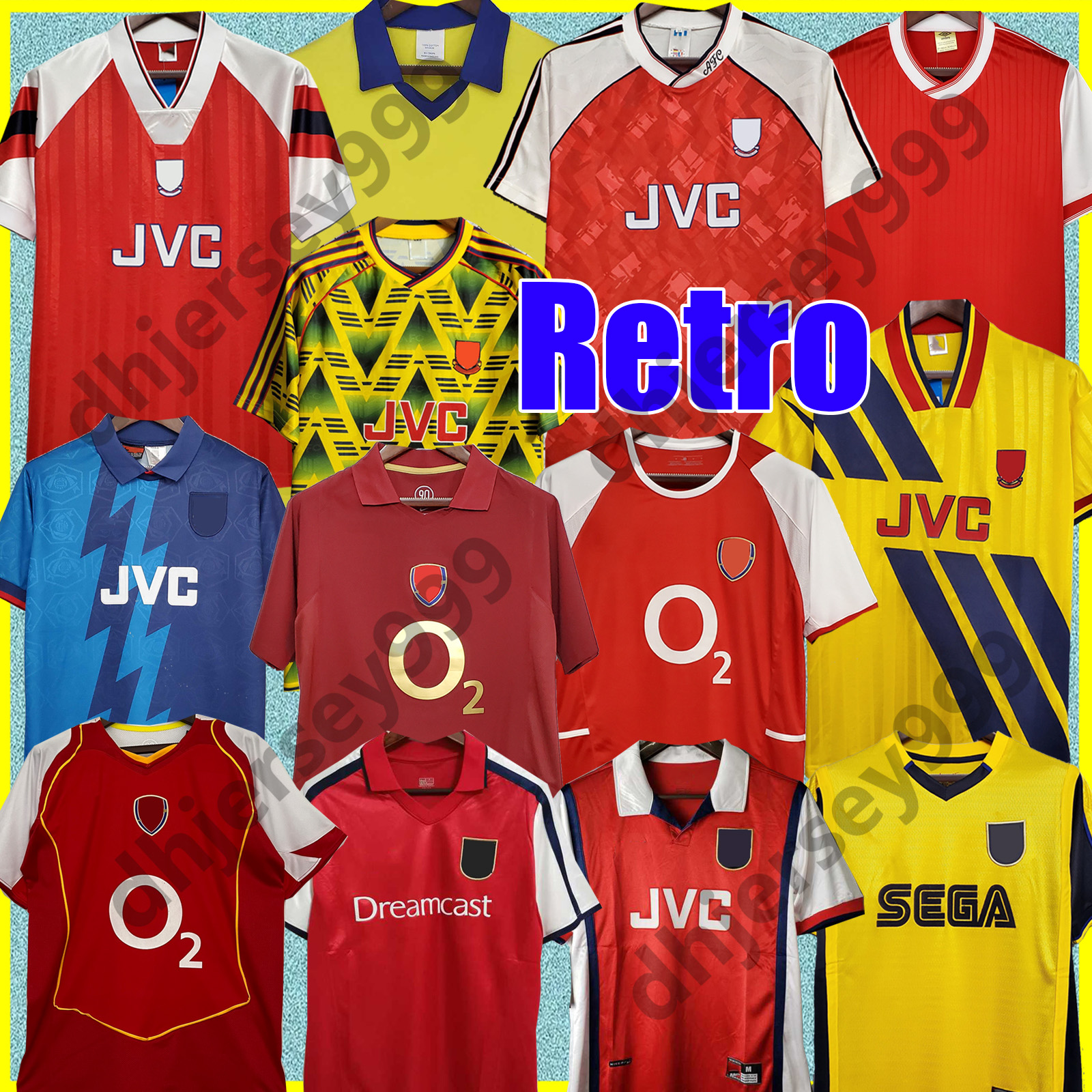 

GUNNER VINTAGE Mens RETRO Soccer Jerseys 2006 97 V. PERSIE VIEIRA MERSON ADAMS Football Shirt Long Sleeve Uniforms HENRY BERGKAMP MEN TOPS TEE SHIRTS CLASSIC DESIGN 12, 1995-96 away