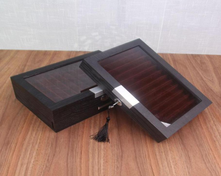 

Jewelry Pouches Bags Retro Wood Pen Pencil Case Slot Storage Box Organizer Office Home Tool7816478