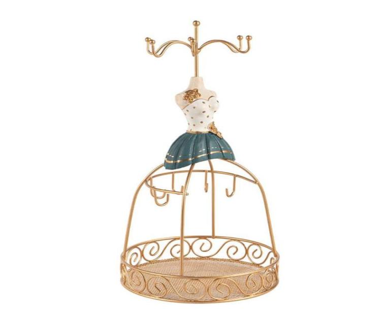 

Jewelry Pouches Bags Tower Organizer Vintage Necklace Earring Bracelet Holder Organizer Rack Decoration For Women Girl8724385