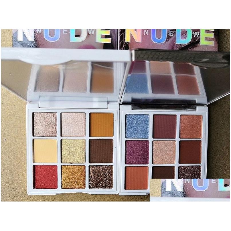 

Eye Shadow Makeup Eyeshadow 9Color New Comfortable Matte Longlasting Warm Brown Color Palette Drop Delivery Health Beauty Eyes Dh8Rx, Customize