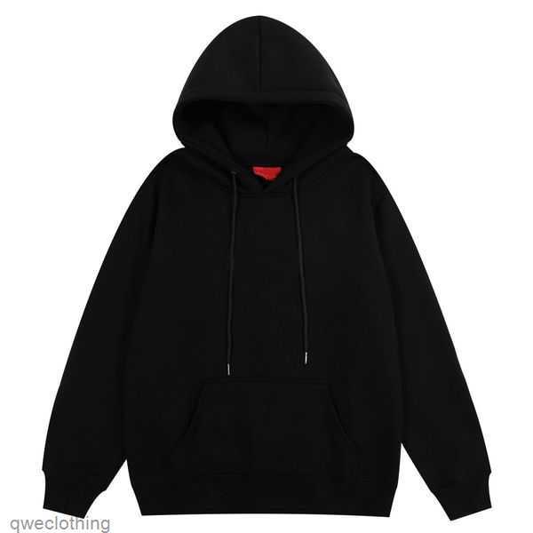 

mens hoodie one embroidery label Pure cotton material sweatshirts fashion sweater hoodie trend black and white gray letter top size xxl 7GOG, Black+cross sup label