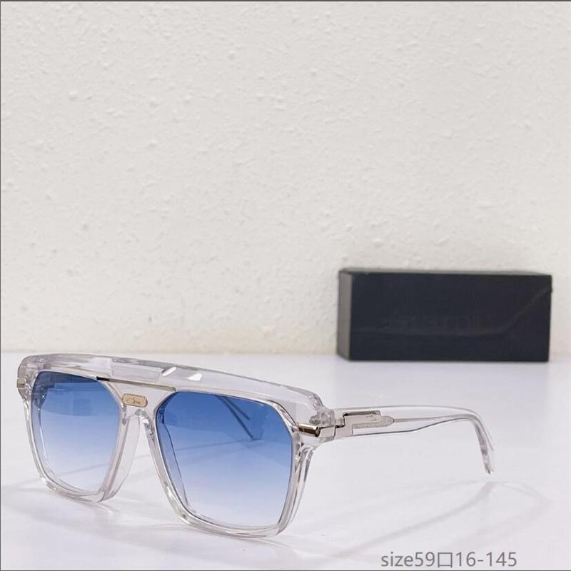 

Sunglasses Fashionable Sky Blue Transparent Glasses Woman Designer Same Style Color Changing Mirror Flat MSunglassesSunglassesSunglasses