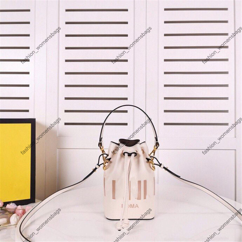 

5A Mon Tresor Designers Bags Mini Bucket Shoulde bags womens purses Vertigo Canvas Designers Bags Leather Perforated Womens handbags luxury wallets 18*12*10CM